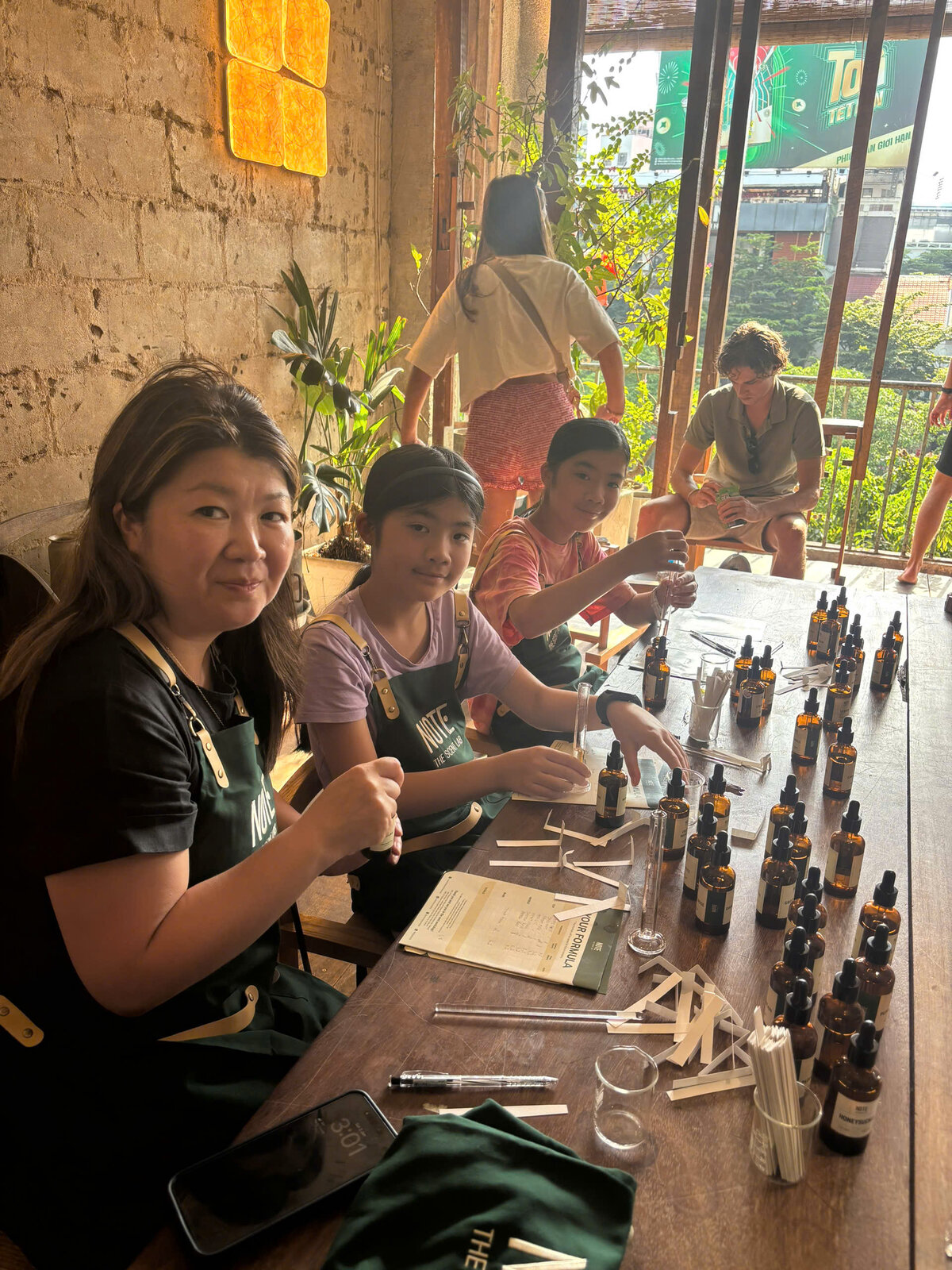 Creative wellness Vietnam workshop flow state making perfume