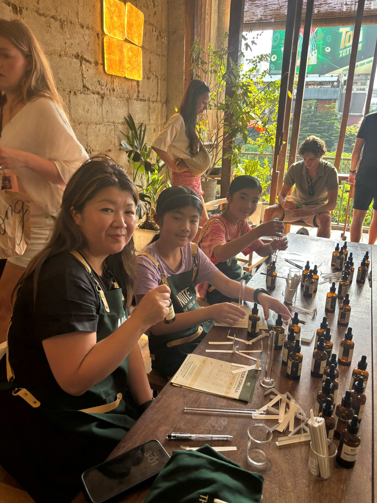 Custom perfume bottle as Proustian travel memory trigger