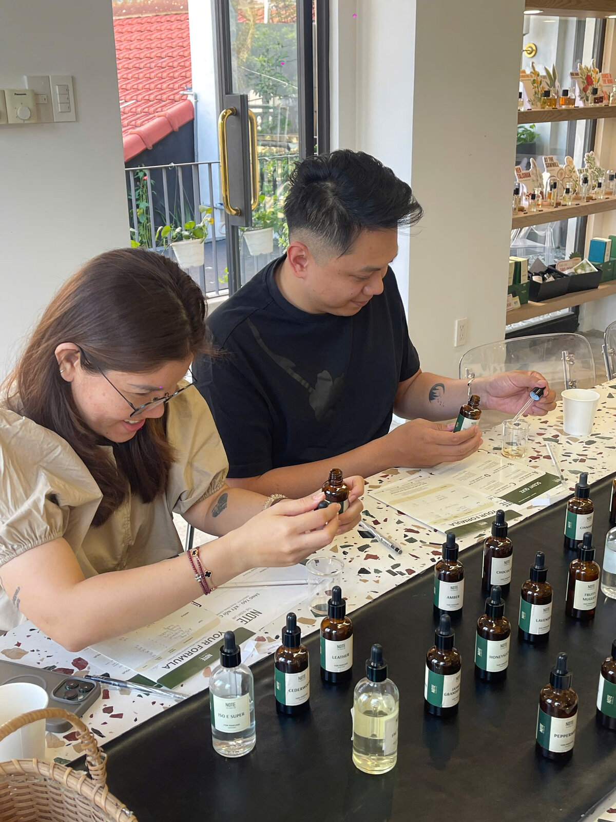 NOTE Saigon perfume workshop on Day 2 of a 48-hour stopover