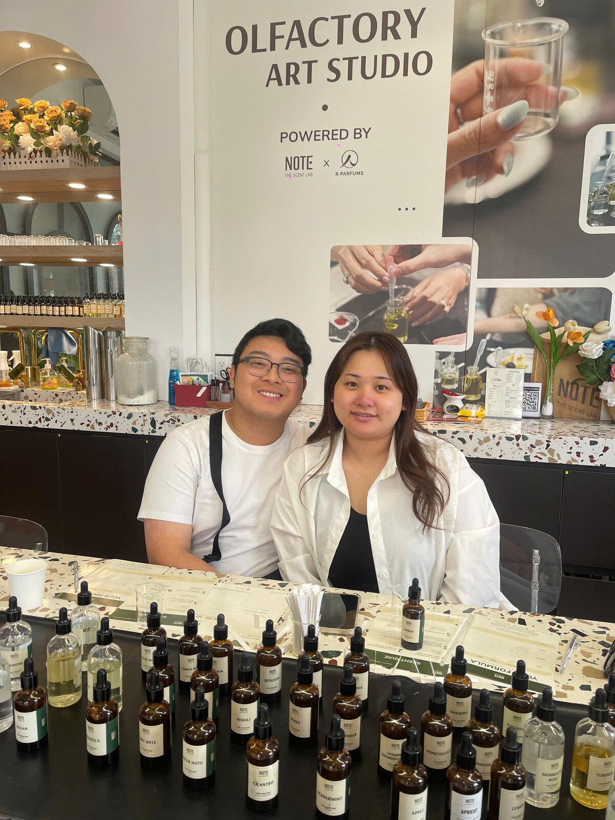 Saigon creative neighborhood scent lab — bottling Vietnam after Phu Quoc