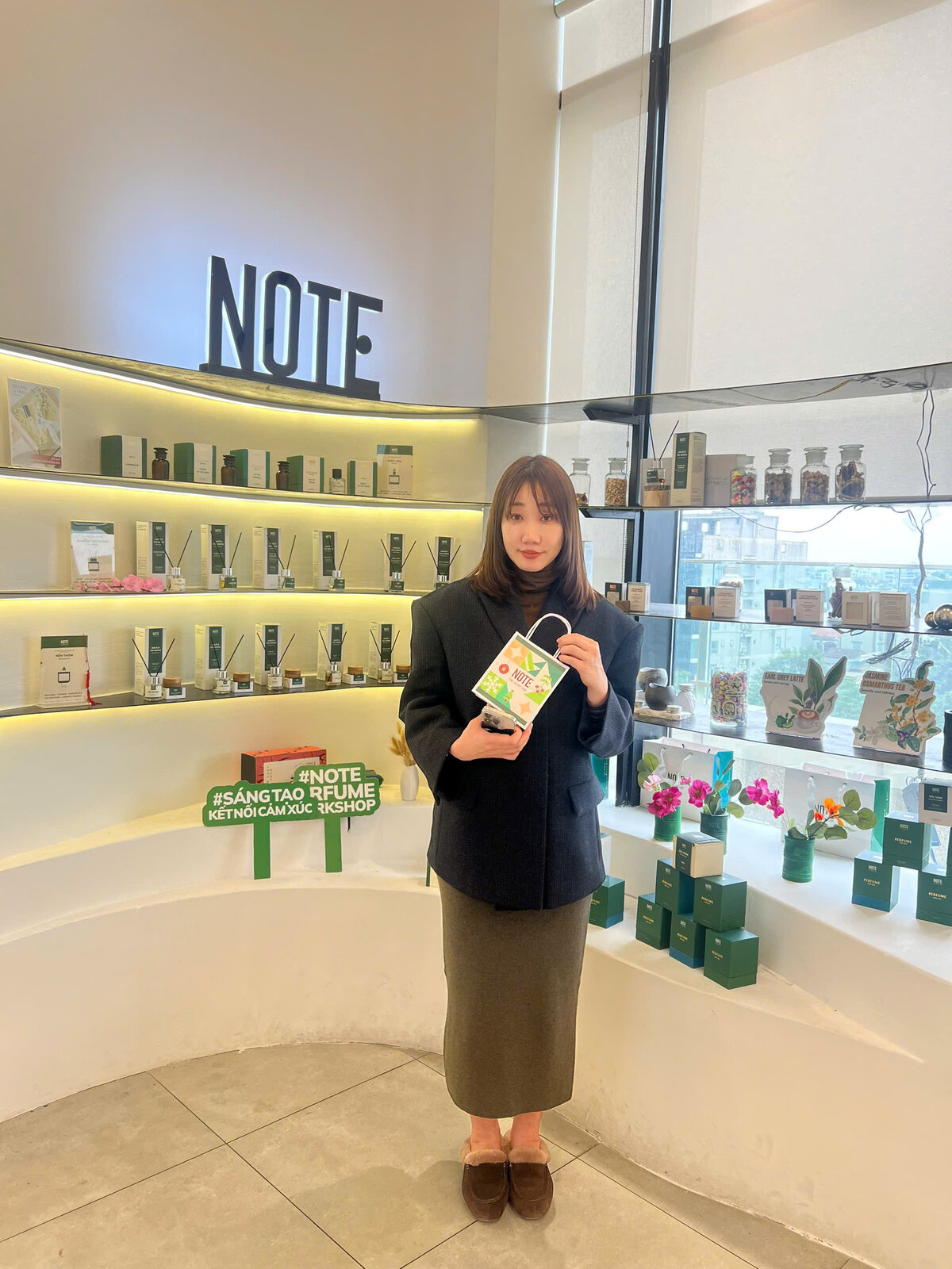 Romantic Saigon honeymoon perfume workshop souvenir bottles