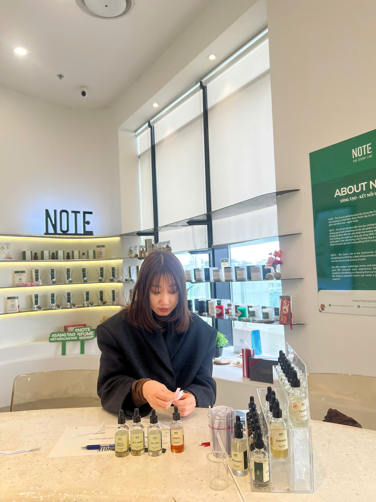 Custom fragrance ingredients for Phu Quoc Saigon combo travelers