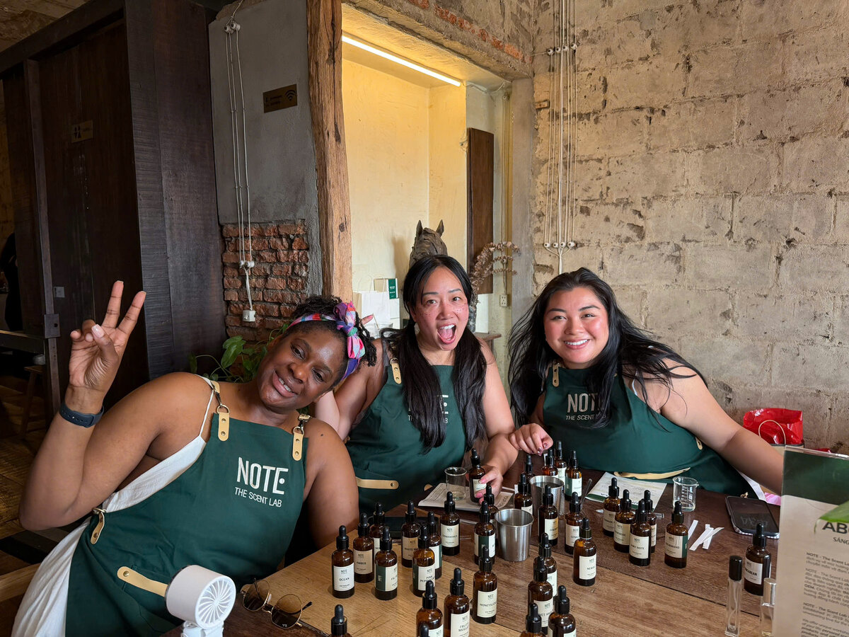 Mindful travel Vietnam NOTE Hanoi Scent Lab studio