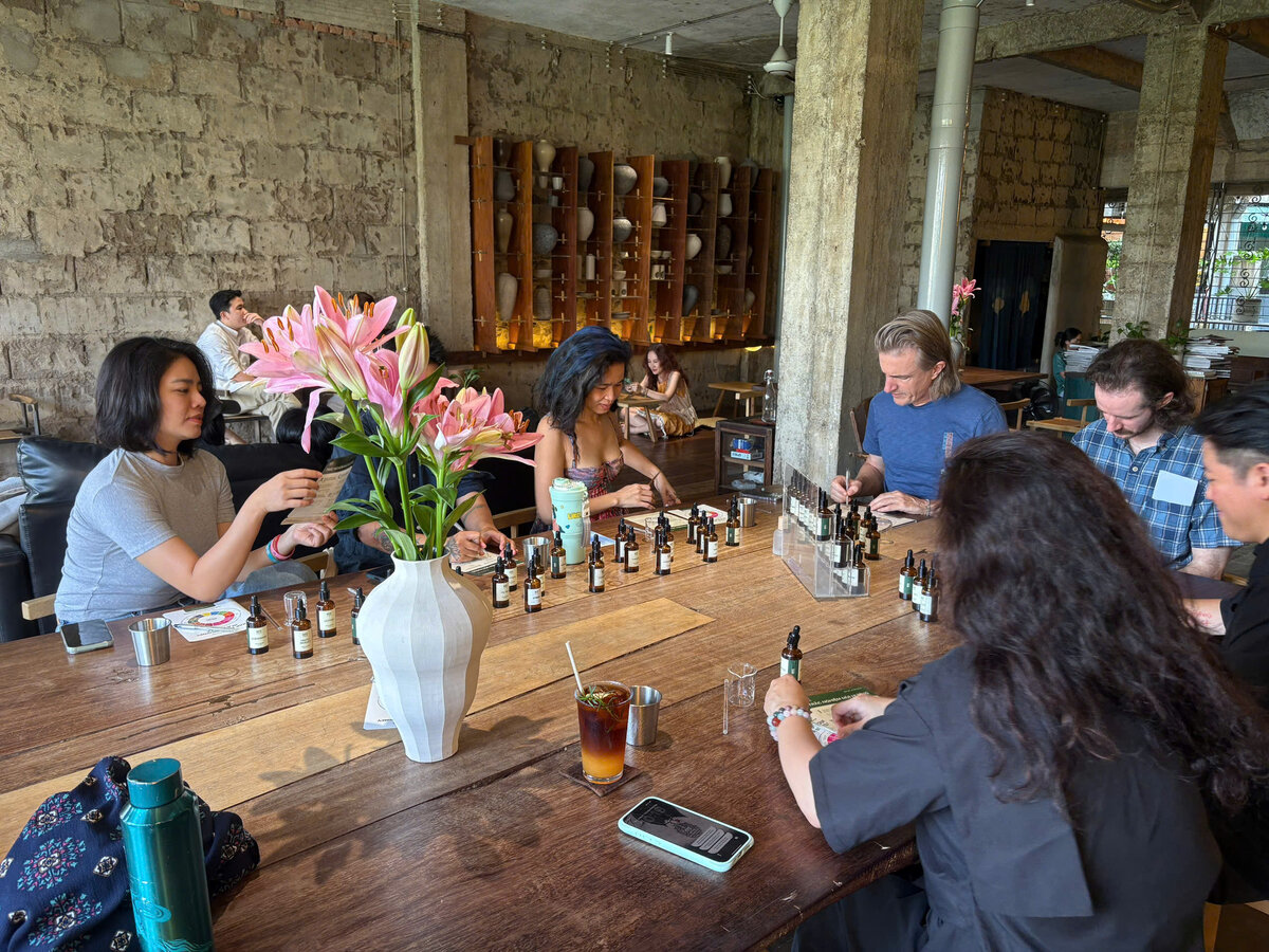 NOTE工坊Cafe Apartment西贡的定制香水瓶