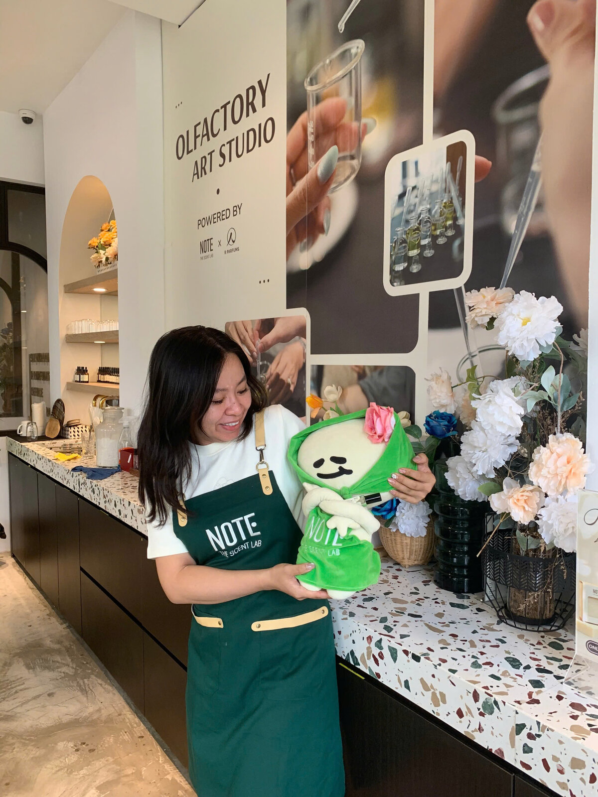 unique things to do HCMC  perfume workshop at NOTE Cafe Apartment