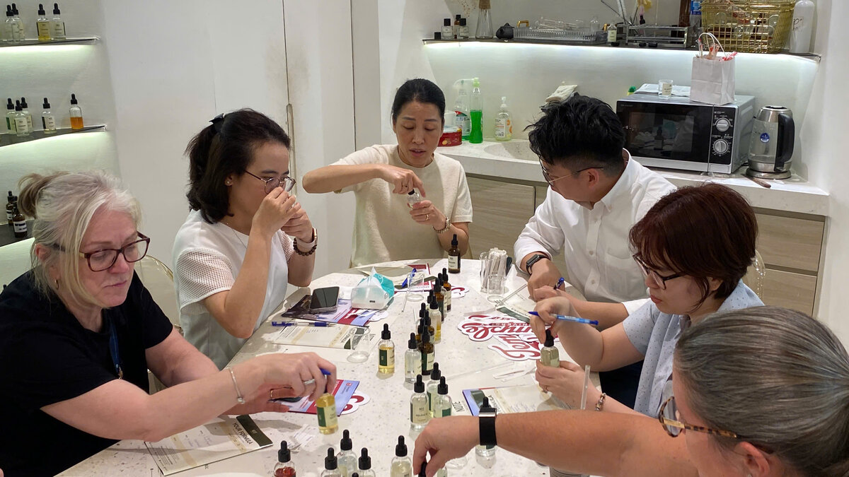 uniquethingstodo5829 Perfume Workshop by NOTE The Scent Lab mountain scent inspiration at NOTE The Scent Lab Hanoi