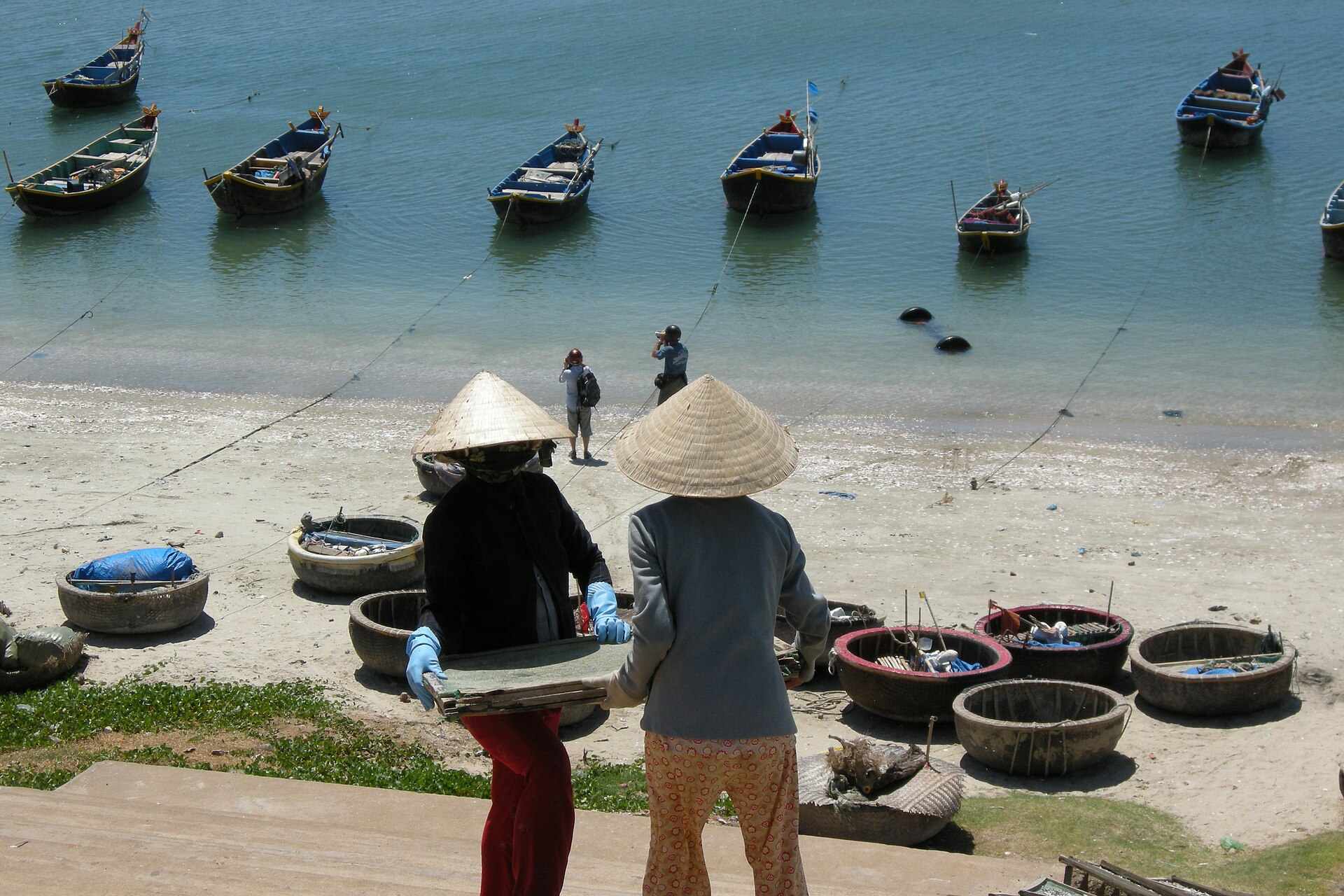 Phan Thiet Vietnam fishing harbor  destination scenery for NOTE The Scent Lab