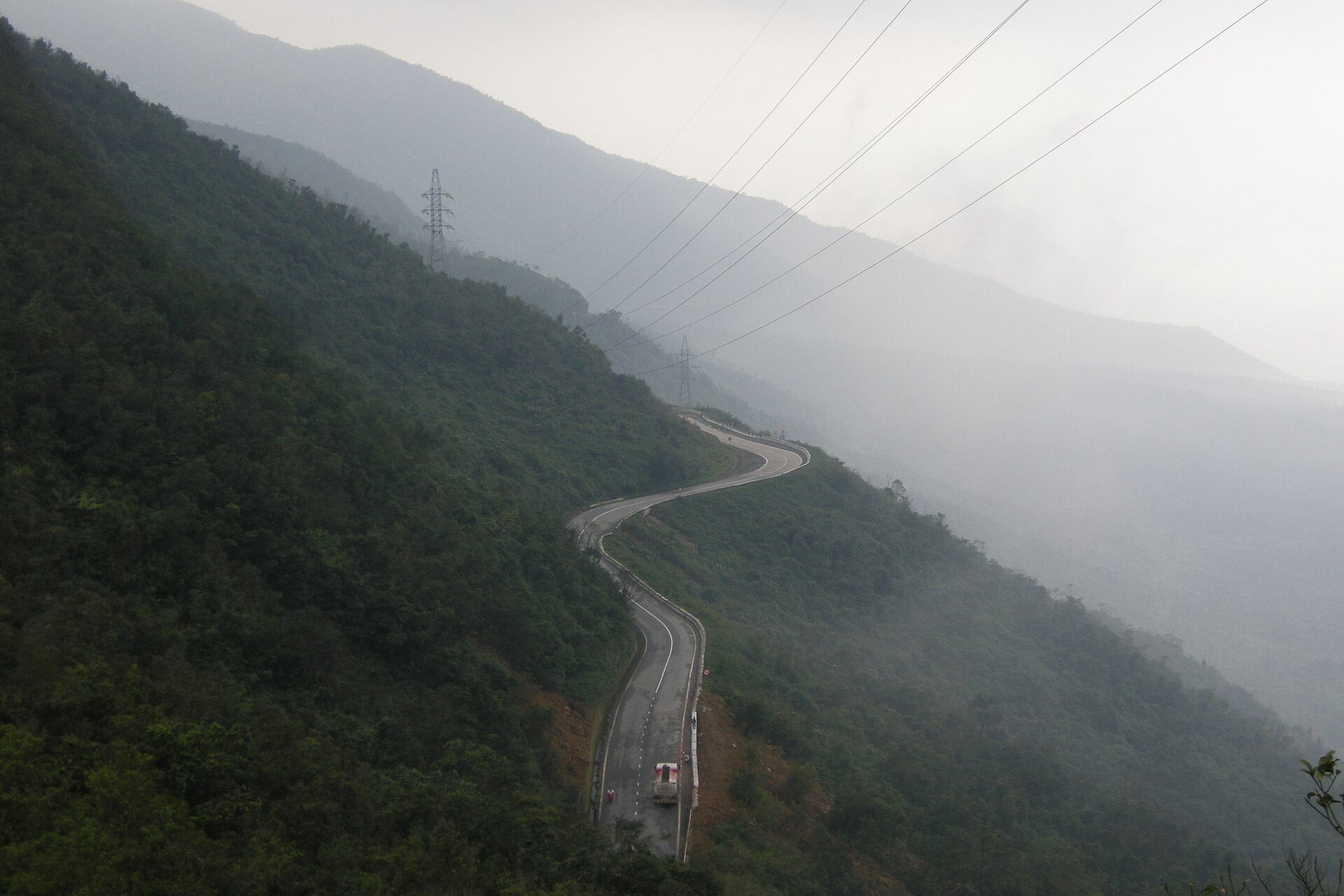 Hai Van Pass Vietnam scenic road  destination scenery for NOTE The Scent Lab