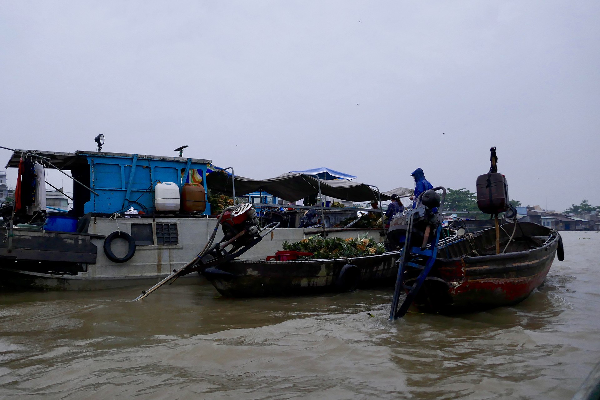 Cai Rang Can Tho market  destination scenery for NOTE The Scent Lab