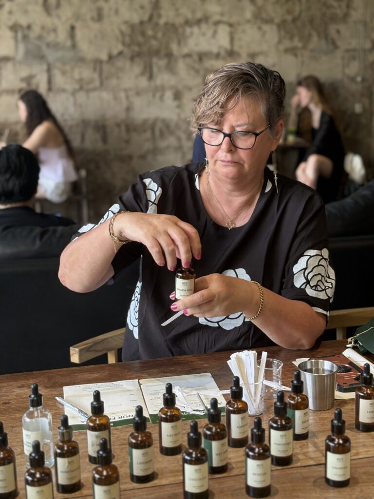 behind the scent customer story perfume workshop