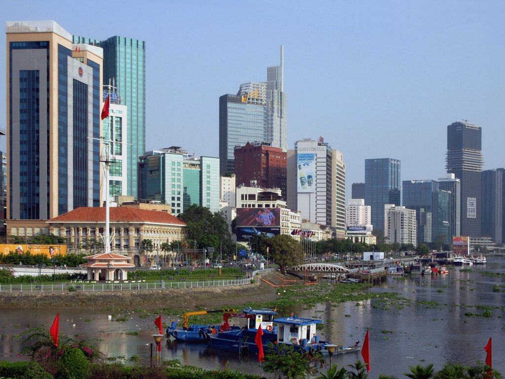 Saigon skyline Ho Chi Minh City Vietnam  Vietnam vs Thailand comparison featured image